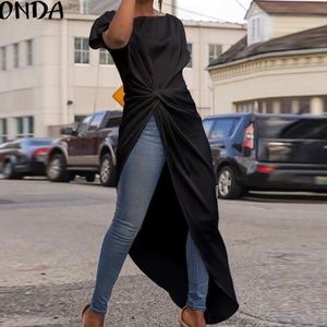 Women’s asymmetrical blouse